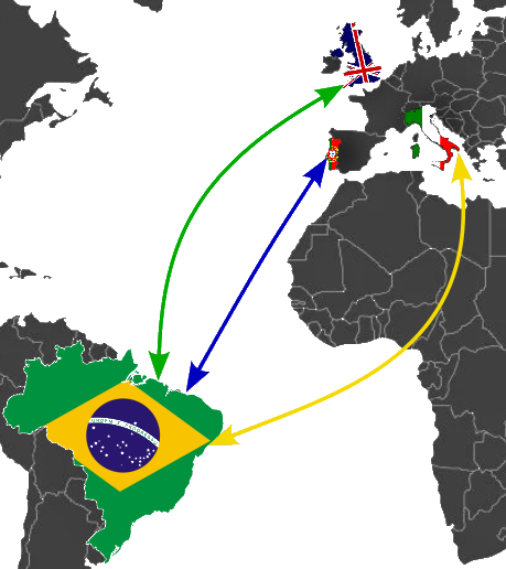 Mapa da Rede HSO Global